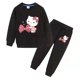 thumbnail image 3 of Hello Kitty primavera y otoño suéter lindo de algodón para niños pantalones deportivos casuales de dos piezas de manga larga para niña para chico, 3 of 5