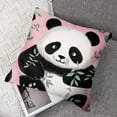thumbnail image 7 of Cute Cartoon Panda Animals Pillowcase King  Pillow Cover Protector Pillow Sham Case with Zipper, 7 of 7