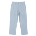 thumbnail image 5 of Tmtolofot Men's Linen Pants Wide Leg Button Down Pant with Belt Loops & Pockets Loose Casual Trousers Lightweight Trendy Slacks 2026 Spring Summer Vacation Travel Outfits|Blue|M, 5 of 9