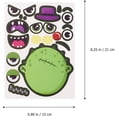 thumbnail image 4 of Halloween Pumpkin Zombie Witch Vampire Sticker Halloween Ornament Stickers 4pcs, 4 of 8