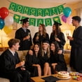 thumbnail image 6 of 2026 Graduation Decorations Congrats Grad Banner, 2026 graduations party decorations Graduation Banners Congrats Grad Banner for Congratulation Graduations Party Supplies, School, Home (Gold&Red), 6 of 9