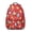 Red-32, variant on Geometric Dog Pattern Ergonomic Backpack - Adjustable Straps & Organized Pockets