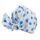 thumbnail image 2 of Bearachild Gorros de baño para ducha, estampado de flores, impermeable, reutilizable, cubierta con dobladillo elástico, gorro de baño, gorro rizado, Juegos de accesorios de baño punto azul Bearachild HA062078-20B, 2 of 6