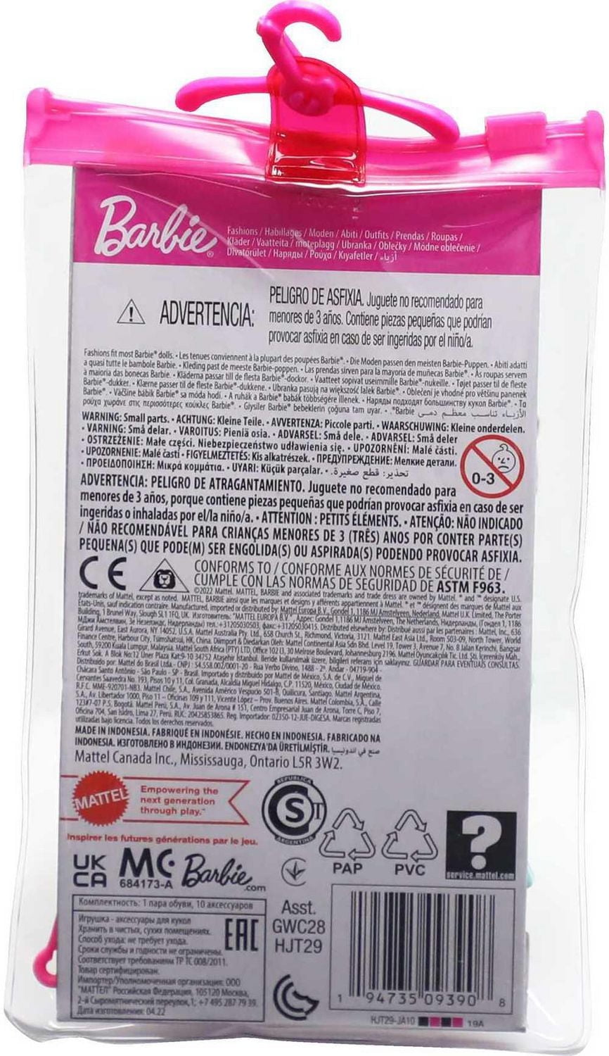 Barbie Accessoires Création d’histoires thème de soirée pyjama