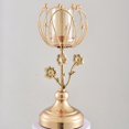 thumbnail image 2 of Candlestick  Windproof Decorative Great  Hollow Lines Candlelight Stand, 2 of 4