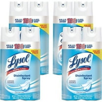 LYSOL Brand Disinfectant Spray, Crisp Linen, 19 oz Aerosol Spray, 2/Pack, 4 Packs/Carton, Each