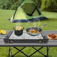 thumbnail image 3 of 2 Burner Butane Stove Butane Camping Stove with Grill Tray and Carrying Case, Portable Camping Stove Outdoor Travel Gas Stove for Camping, Home, BBQ, 3 of 7