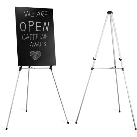 HD Flipchart/Easel, Aluminum, 2/Pack (61295-USVS)