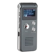 Quinlirra 8Gb Digital Voice Recorder - Voice Activated Recorder with Playback Upgraded Portable Tape Recorder for Lectures, Meetings, Interviews, Audio Recorder Dictaphone Usb, Mp3, Password