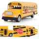 thumbnail image 2 of School Bus Toy for Toddlers, 8.5 inch Die Cast Pull Back Cars Yellow Bus Play Vehicles with Sounds and Light, 2 of 4