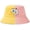 Spongebob, variant on SpongeBob TMNT Kids Bucket Hat, Reversible Bucket Hat for Kids Boys & Girls Ages 4–14, Yellow Beach Hat, Summer Hat