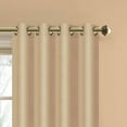 thumbnail image 2 of Camilla Faux Silk Room Darkening Grommet Curtain Panel Pairs, 2 of 3