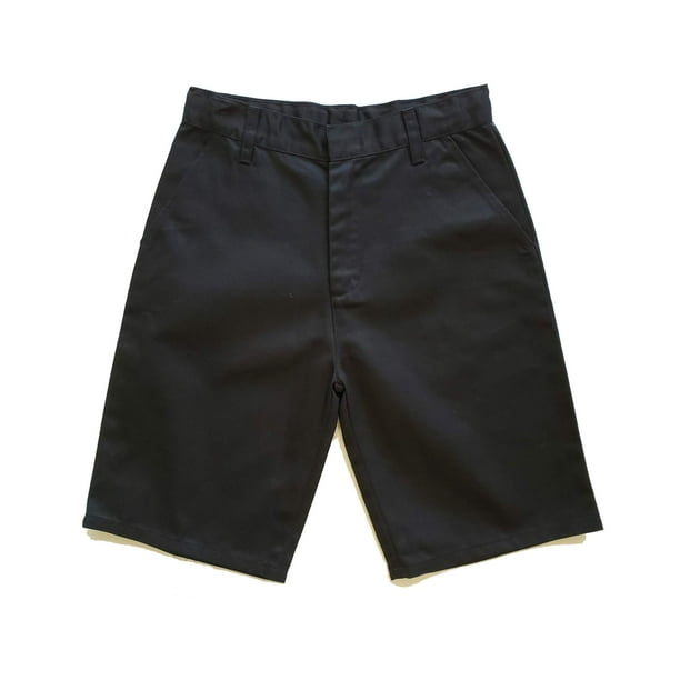 Genuine School Uniform Boys School Uniform Flat Front Shorts (Little