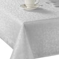 thumbnail image 2 of Lenox Opal Innocence Tablecloth, Platinum - 60"W x 140"L, 2 of 3
