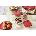 thumbnail image 2 of Rubbermaid 2066483 Easy Finn Grid Storage Container, 9 Piece Set, BPA Free, 2 of 5