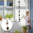 Pinecone Shaped Rain Chain Gutter Rain Chain Metal Rain Chain Downpipe Outdoor Metal Rain