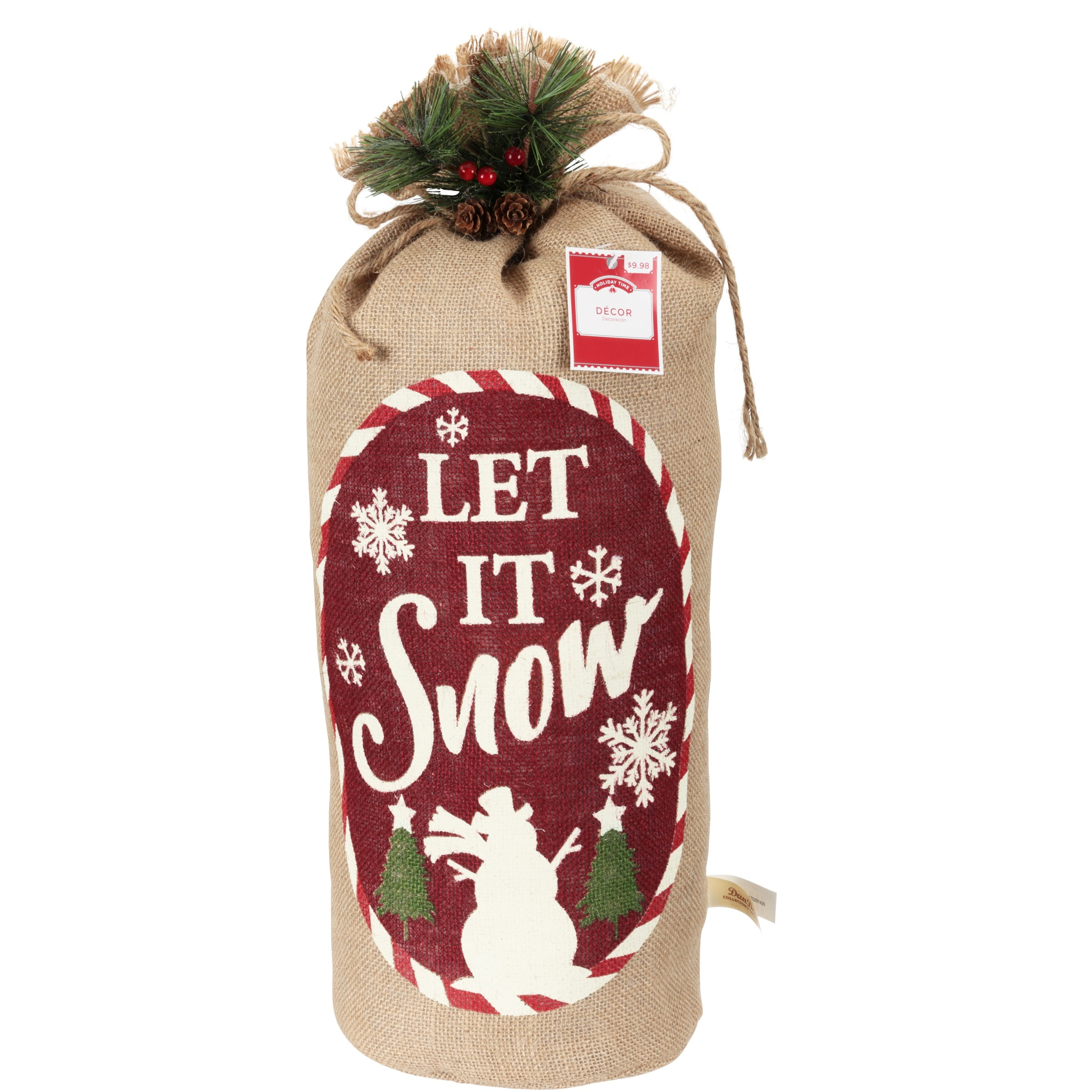 christmas burlap sacks