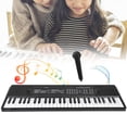 thumbnail image 4 of Loud Sound 54-Key Electronic Organ, Elegant Electronic Keyboard, Keyboard Instrument with Microphone and Recording Function for Home Adult Chidren School, 4 of 7