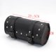 thumbnail image 1 of motocicleta Bolsa de herramientas de cuero para motocicleta Bolsa de manillar Bolsa de herramientas de almacenamiento delantera y trasera Bolsa de rollo de motocicleta (1pcs-black), 1 of 2