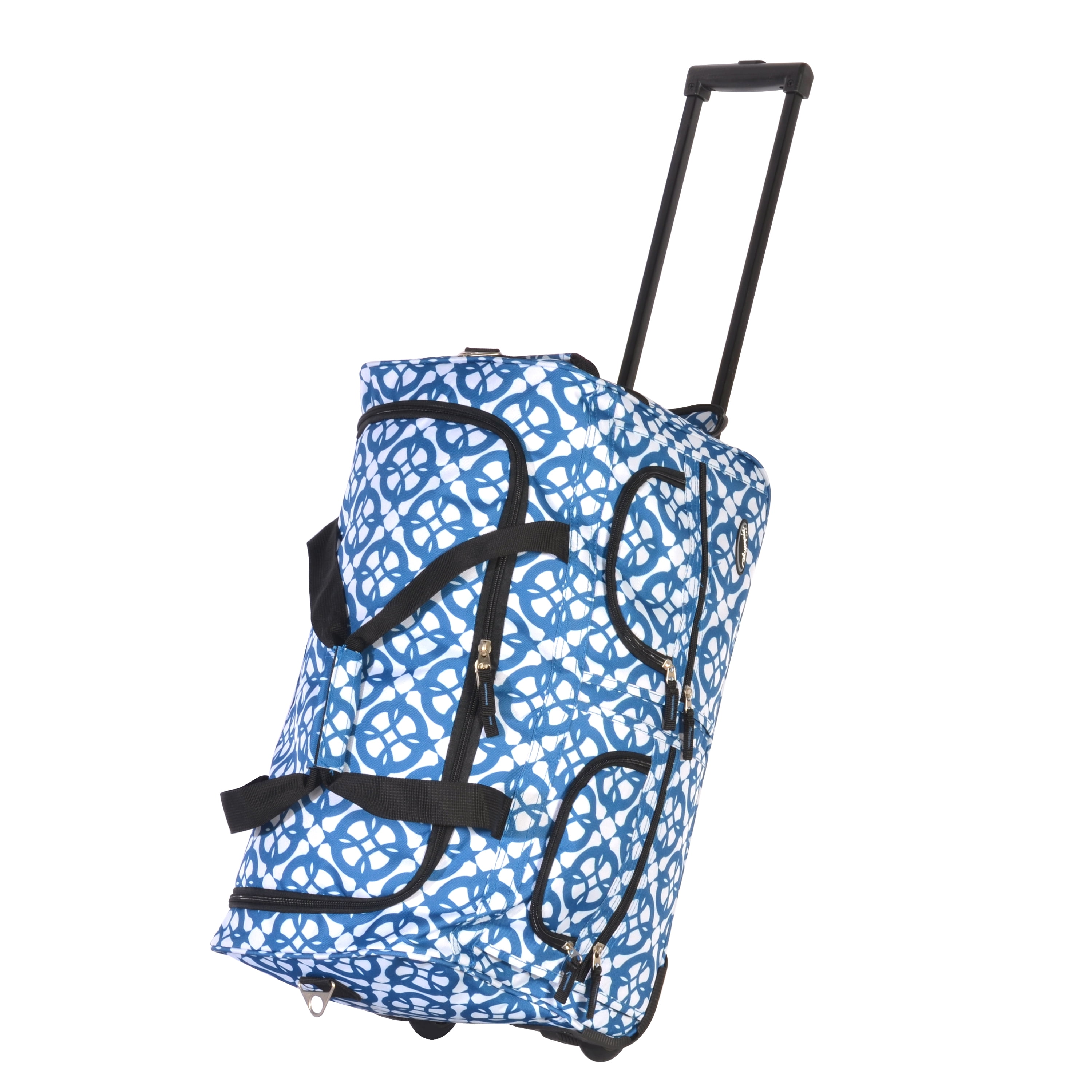 olympia 8 pocket rolling duffel bag