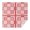 Pioneer Flower Floral-2, variant on Pioneer Flower Floral Print Pattern Square Tablecloth, Waterproof Wipeable Spillproof Washable Table Cover for Home Kitchen Party and Daily Decor 60"x60"