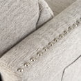 thumbnail image 6 of Noble House Pale Standard Contemporary Push Back Recliner, Gray, 6 of 7