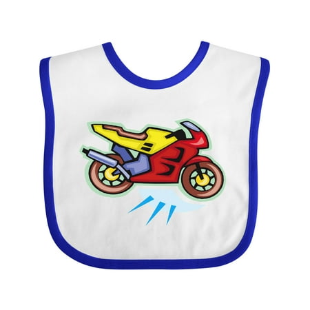 

Inktastic Crotch Rocket Motorcycle Gift Baby Boy or Baby Girl Bib