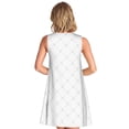 thumbnail image 2 of Bixox Robe Trapèze Sans Manches à Imprimé d'Avion pour Femmes, avec Poches, Robe Débardeur Décontractée Longueur Genou pour l'Été - Grande, 2 of 7