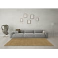 thumbnail image 3 of Ahgly Company Indoor Square Oriental Brown Industrial Area Rugs, 6' Square, 3 of 4