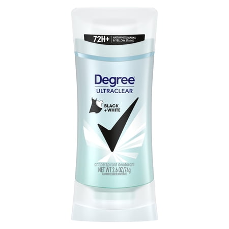 Degree UltraClear Black White Antiperspirant Deodorant, 2.6 oz