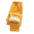 thumbnail image 2 of Esaierr 2-12Y Toddler Girls Winter Leggings Fleece Lined Kids Length Pants Thick Warm Stripe Cotton Trousers, 2 of 5