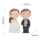 thumbnail image 3 of Guardurnaity Boda novia novio estatuilla resina ceremonia romántica parejas matrimonio Toppers hogar escritorio decoración ornamento regalos Ropa, zapatos y accesorios Miscelánea, 3 of 6