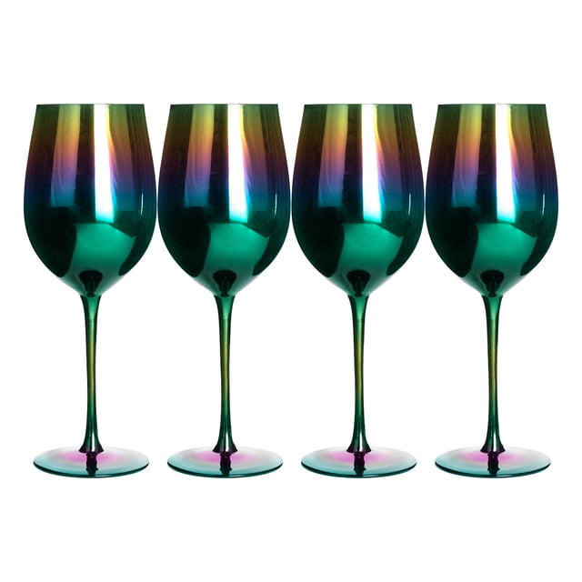Set de 4 Copas de Vino Arcoíris 465 ML