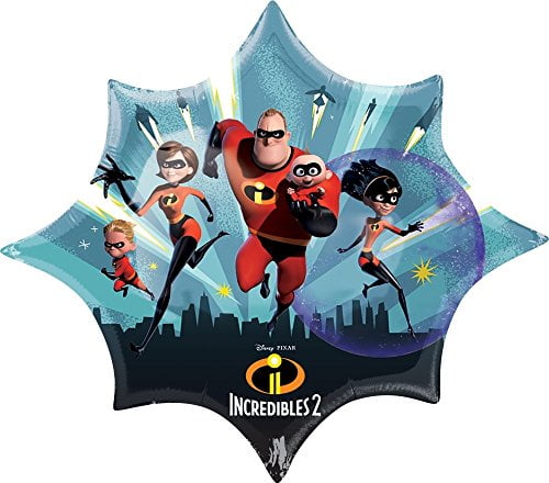 Mayflower Products Incredibles Jack Jack party supplies 6th Birthday Balloon 