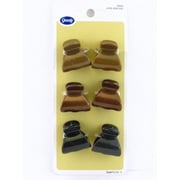 Goody Mini 5 Tooth Wendi Claw Hair Clips - 6 Pcs.