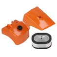 thumbnail image 4 of Filtro de Aire ANGGREK para Motosierra 2 Filtros de Aire con Tapa de Cilindro Repuesto de Plástico para Motosierra 066 MS660 MS650 000 120 1654, 4 of 8