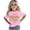 Y15-Light Pink, variant on YUQIN Soft T Shirts Birthday Girl Shirt Kids Toddler Girls Tie Dye T-Shirt Birthday Party Outfits Short Sleeve Crewneck Tees Summer Tops Dressy Casual Shirts