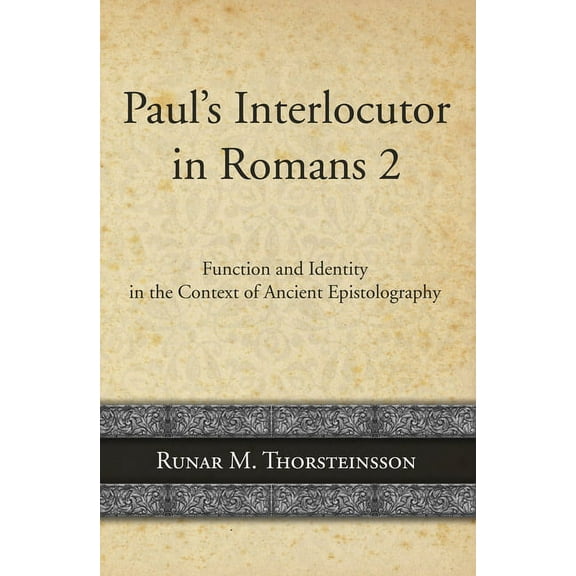 Paul's Interlocutor in Romans 2, (Paperback)