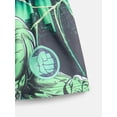 thumbnail image 3 of Wonder Nation Boys' Hulk Pull On Shorts, Sizes 4-18, 3 of 3