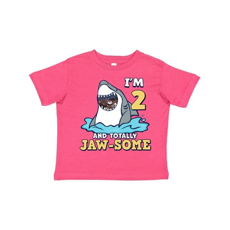 

Inktastic I m 2 and Totally Jawsome Shark Gift Toddler Boy or Toddler Girl T-Shirt
