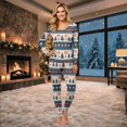 thumbnail image 2 of Family Matching Christmas Pajamas Set, Christmas Printed Long Sleeve Sleepwear, Soft Cozy Holiday PJs for for Family Members of All Ages Perfect for Christmas Photos & Holiday Celebrations, 2 of 6