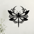 thumbnail image 3 of Iron Dragonfly Metal Wall Art, Decorative Wall Sculpture for Home Decor, 3 of 8
