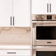 thumbnail image 3 of Ravinte 15 Pack 4" Hole Center Kitchen Cabinet Handles Black Cabinet Pulls Stainless Steel Bar Pulls 6-3/8" Overall Length, 3 of 5