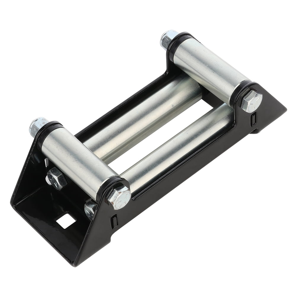 SCITOO SCITOO Winch Roller, Zinc Plated Winch 4Way Roller Fairlead