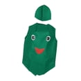thumbnail image 2 of Disfraz de comida para adultos, divertido de Halloween para fiestas, cosplay y actuaciones en escenario. Pepino, 2 of 8
