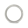 thumbnail image 6 of Mens Chisel Stainless Steel 8mm Brushed and Polished Wedding Band Ring for Men, 6 of 7