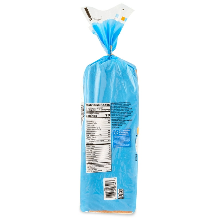 White Bread Nutrition Label white-bread-nutrition-label
