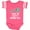 Football Pink and White, variant on Inktastic Best Meemaw Ever Grandkids Boys or Girls Baby Bodysuit