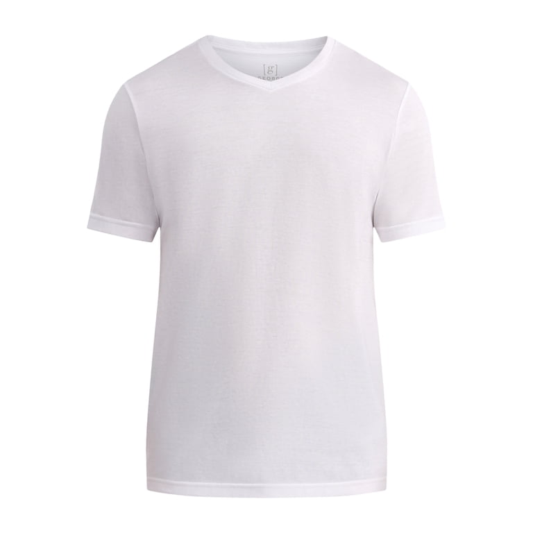 George Men's Lightweight V-Neck T-Shirt 3-Pack photo 6