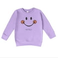 thumbnail image 4 of Mini Smiley Smile Outline - Toddler Graphic Sweatshirt, 4 of 11